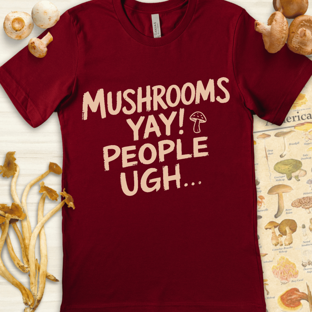 People Ugh Tee Red