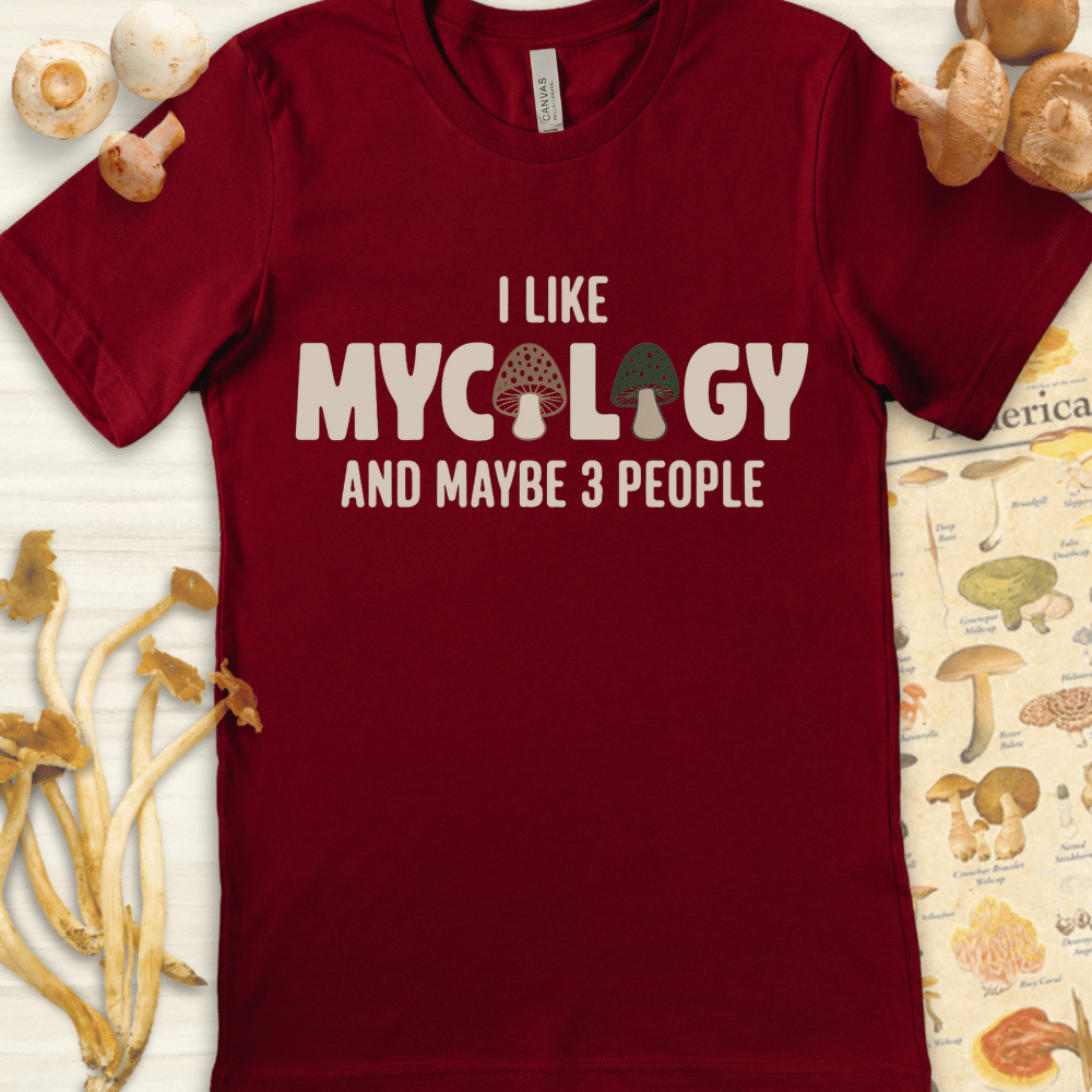 Mycology & 3 People Tee Red