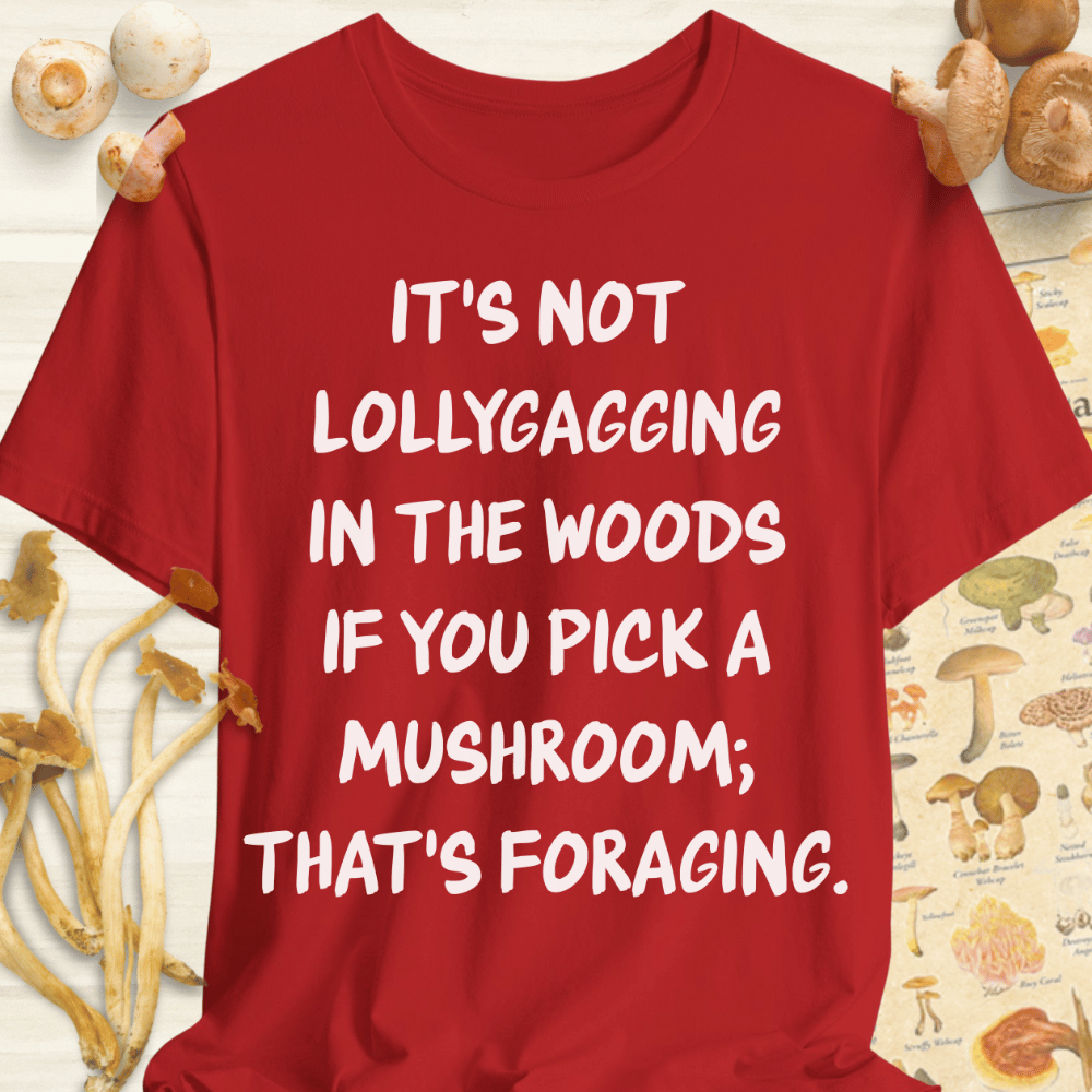 Lollygagging Tee Red