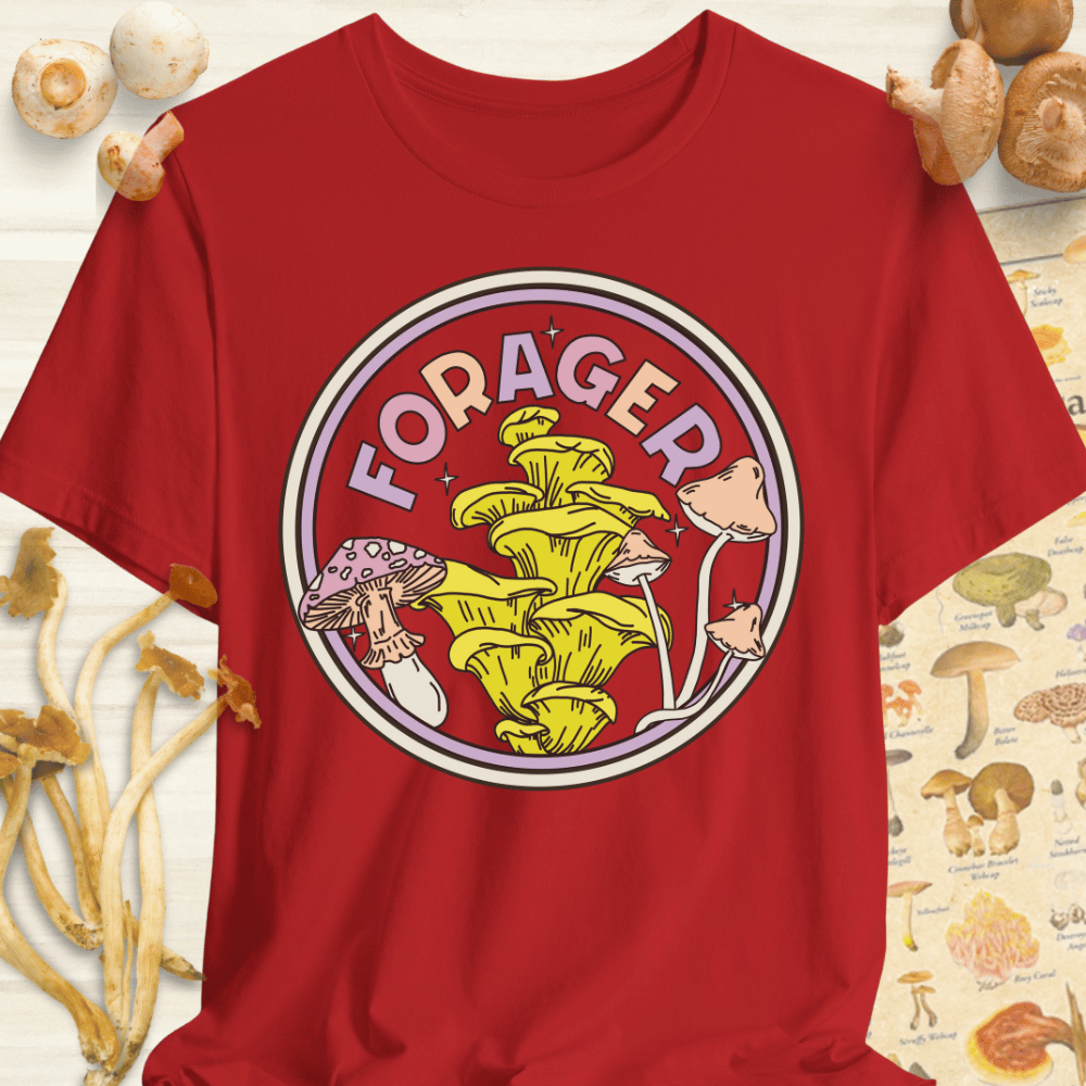 Forager Tee Red