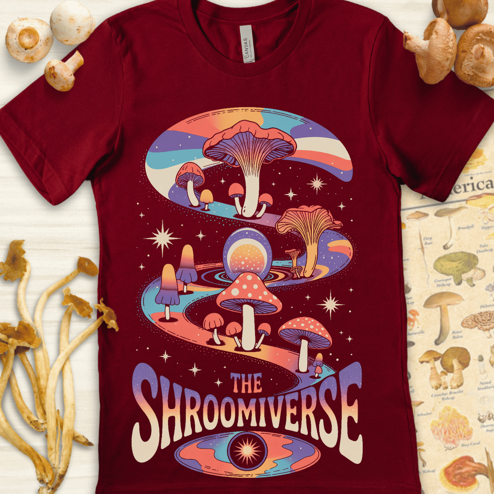 Shroomiverse Tee Red