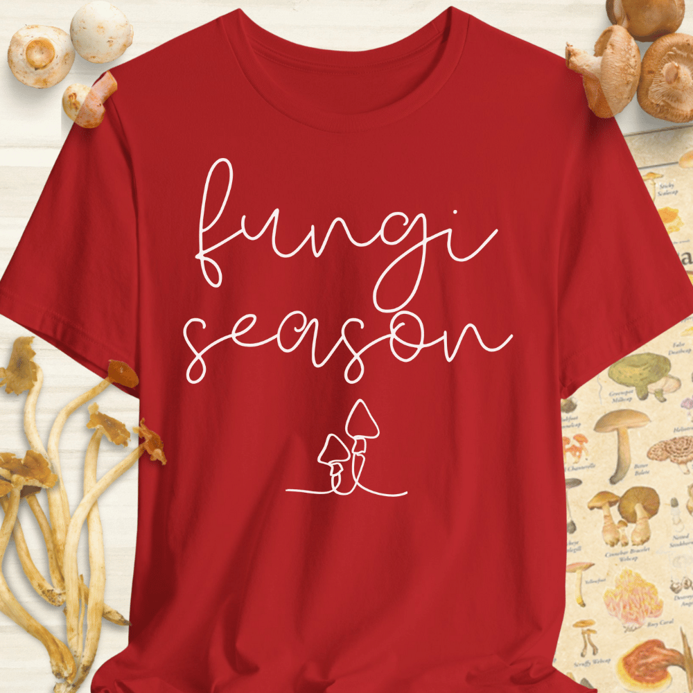 Fungi Season Tee Red