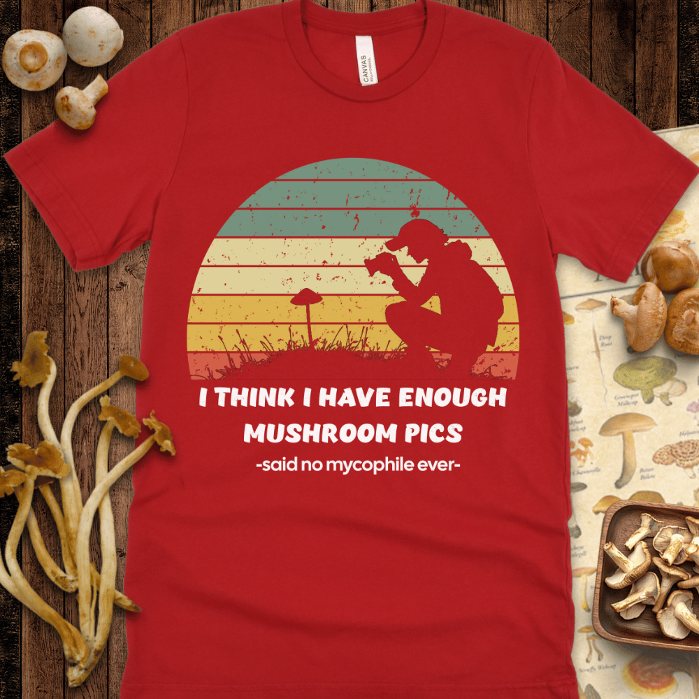 Mushroom Pics Tee