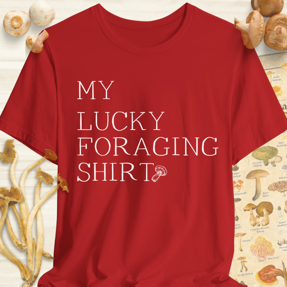 My Lucky Foraging Shirt Tee Red