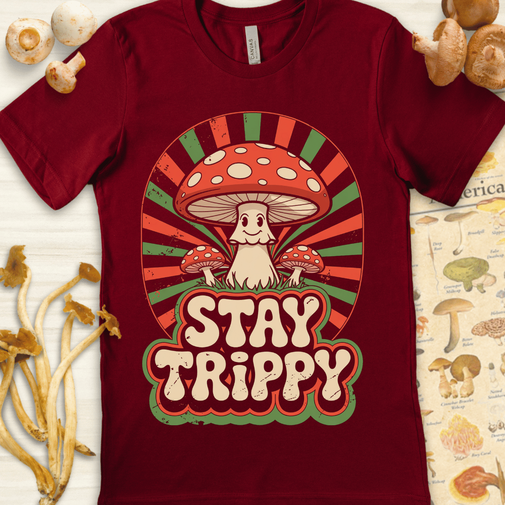 Stay Trippy Tee Red
