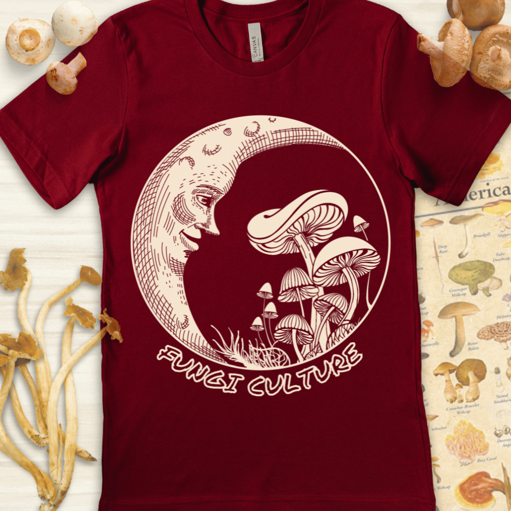 Fungi Culture Luna Tee Red