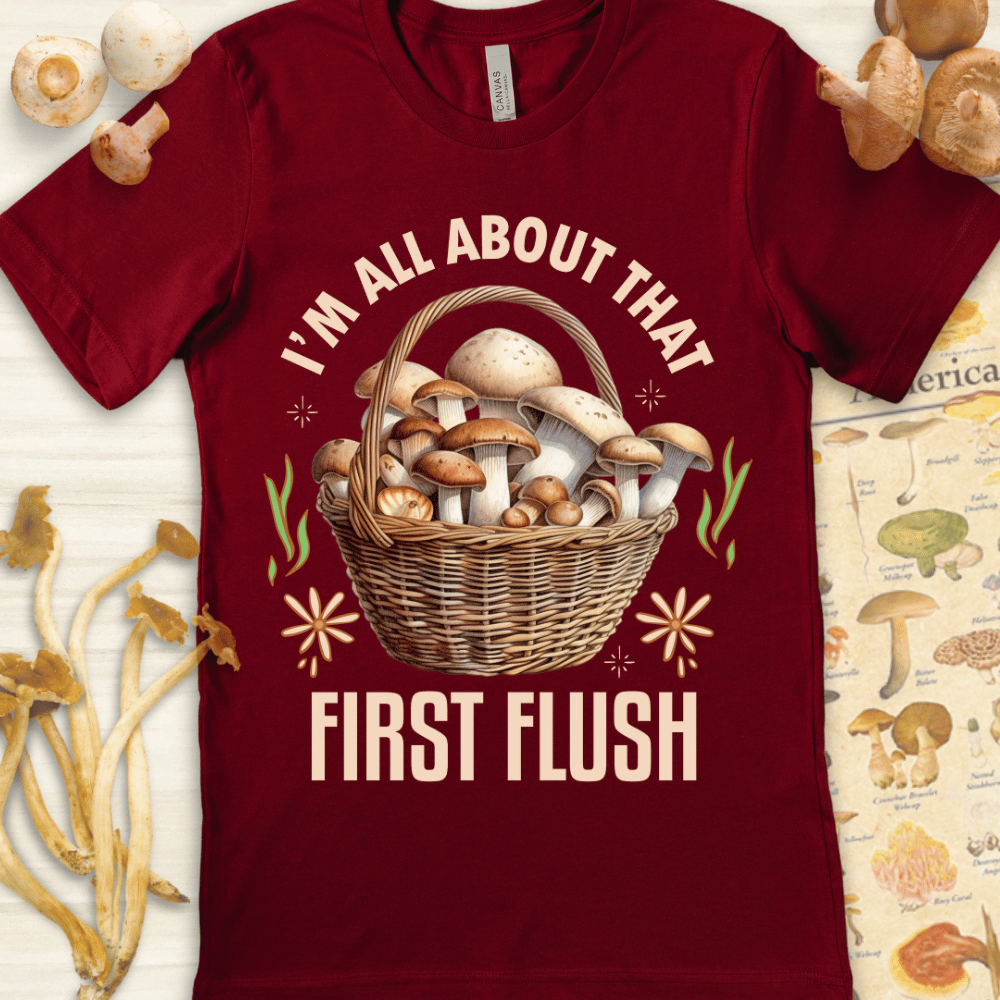 All About First Flush Tee Red