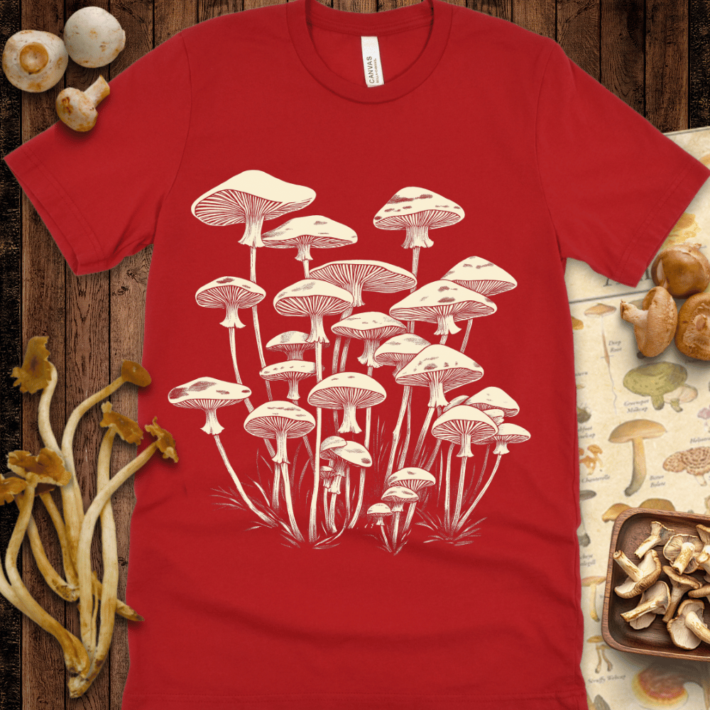 MushroomsSumi-e Tee