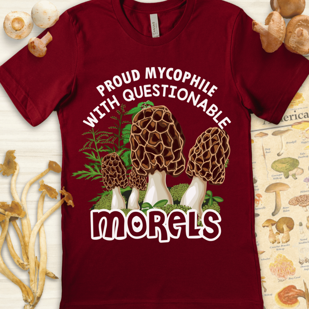 Proud Mycophile Tee Red