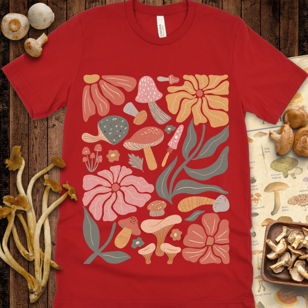 Boho Fungi N Fauna Tee