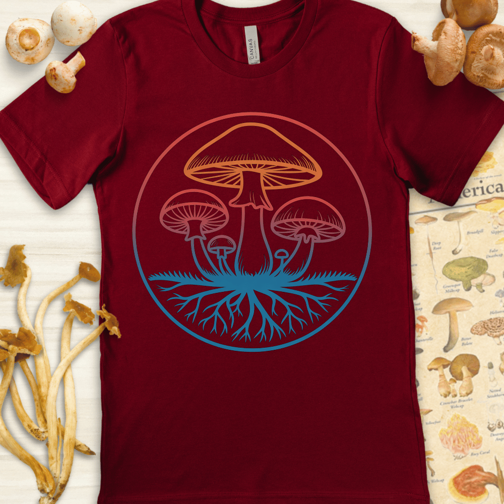 Radiant Roots Tee Red