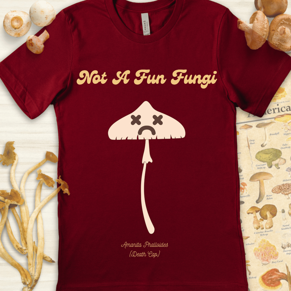 Not A Fun Fungi Tee Red