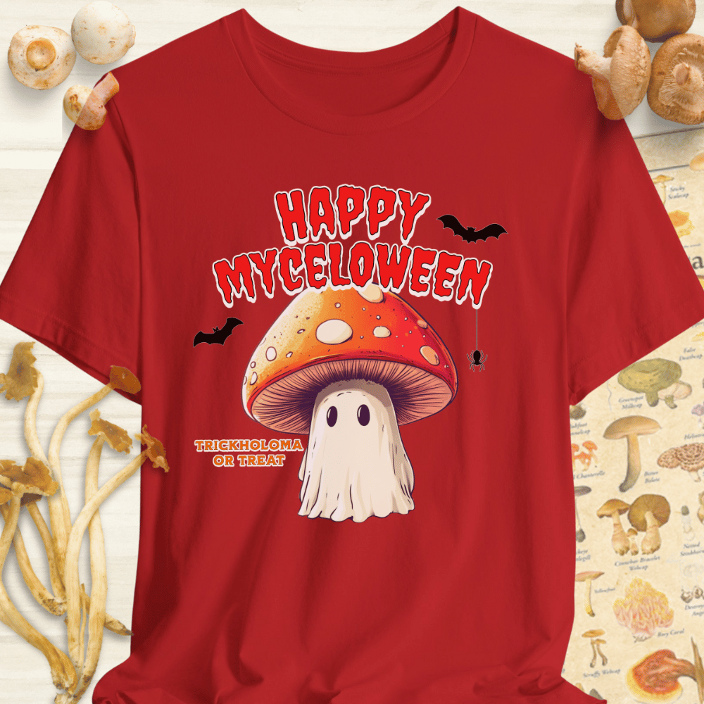 Happy Myceloween Tee Red