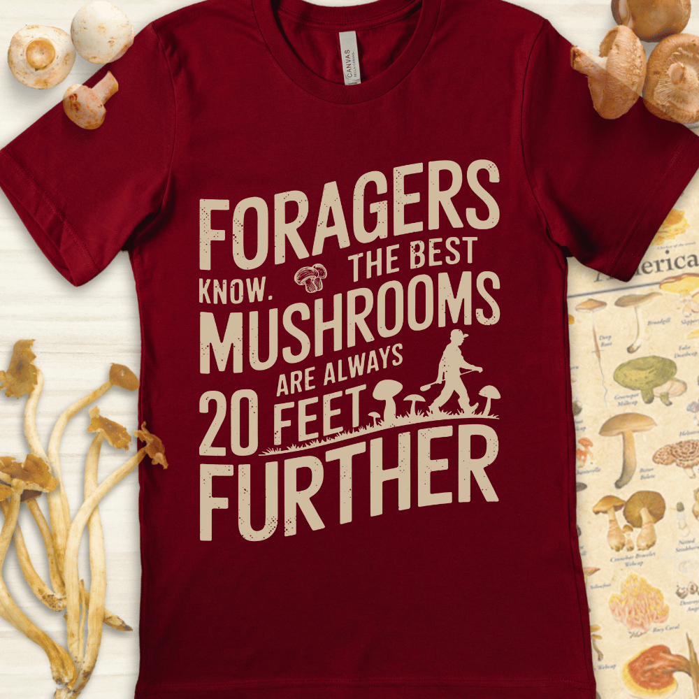 Foragers Know Best Tee Red