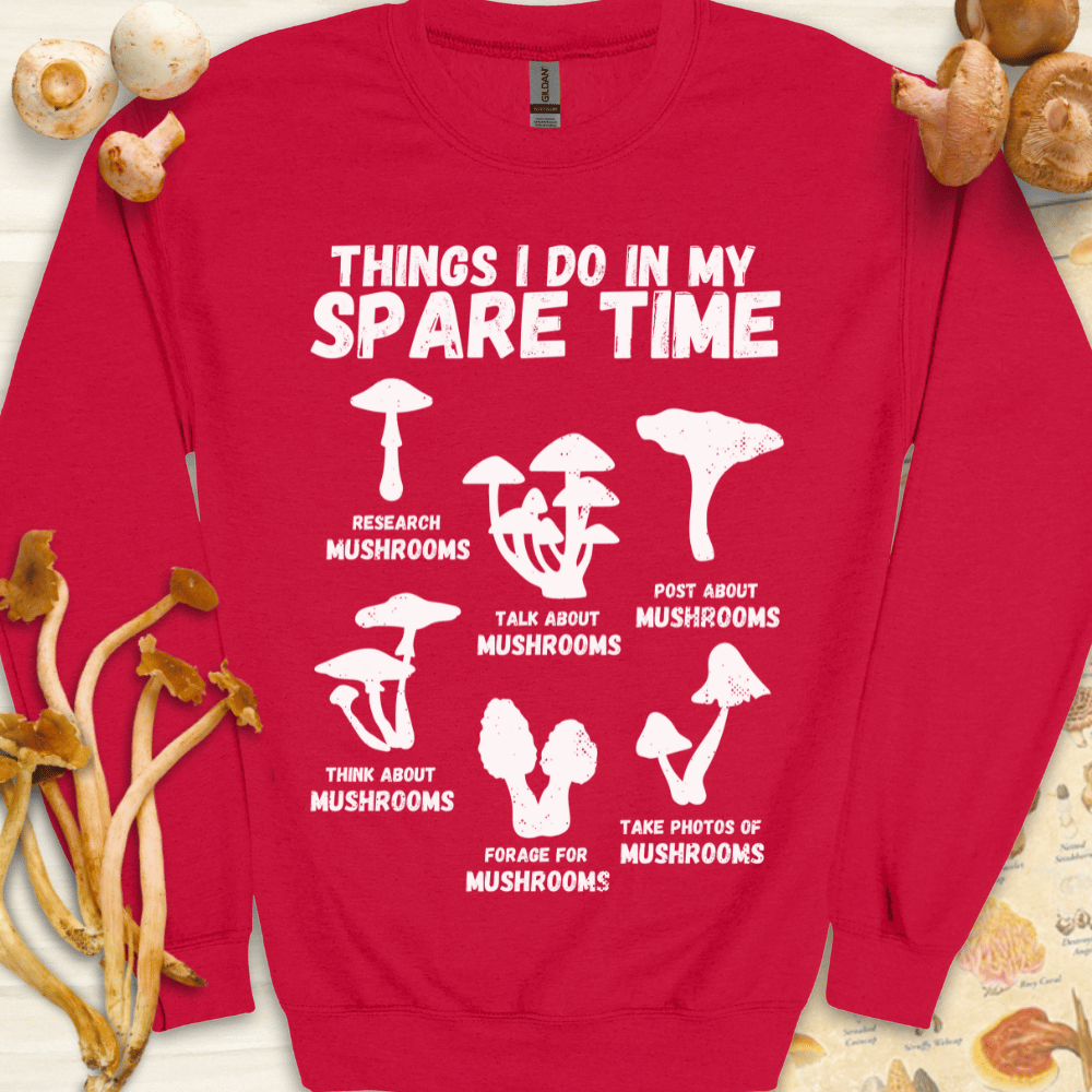 Spare Time Sweatshirt Red