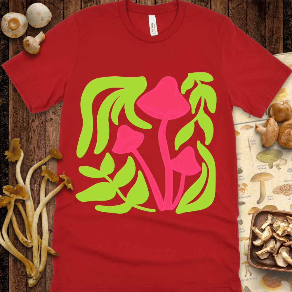 Mushroom Design Tee