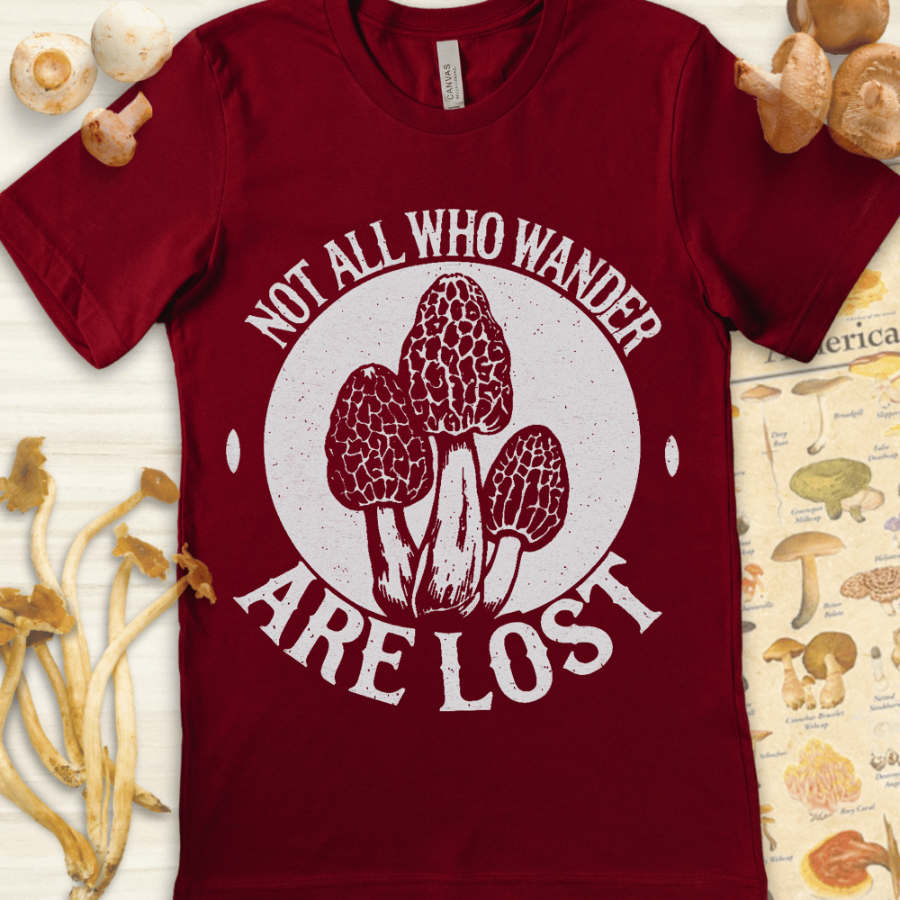 Wander Are Lost Tee Red