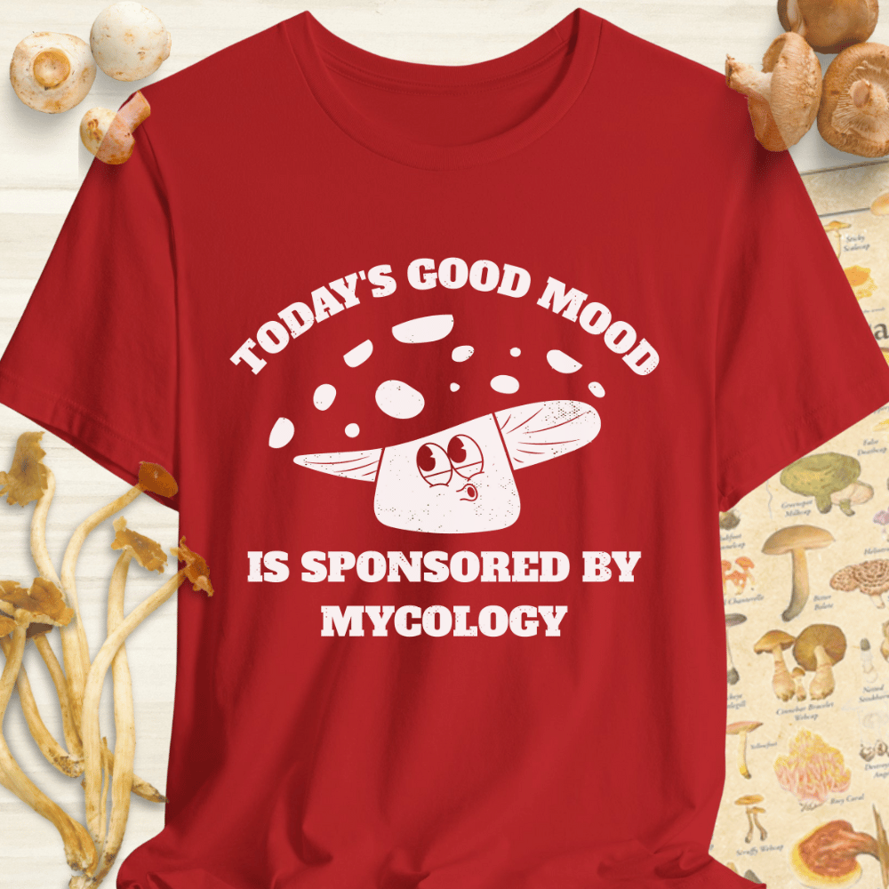 Sponsored Mycology Tee Red