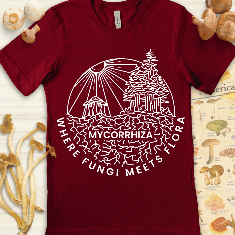 Mycorrhiza Fungi Tee Red