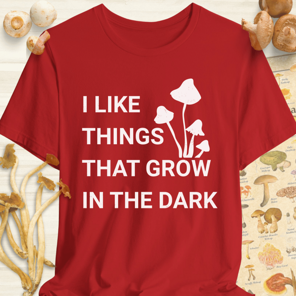 Grow In The Dark Tee Red