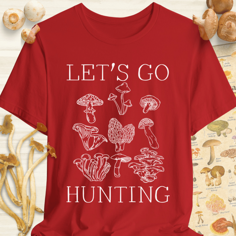 Let's Go Hunting Tee Red
