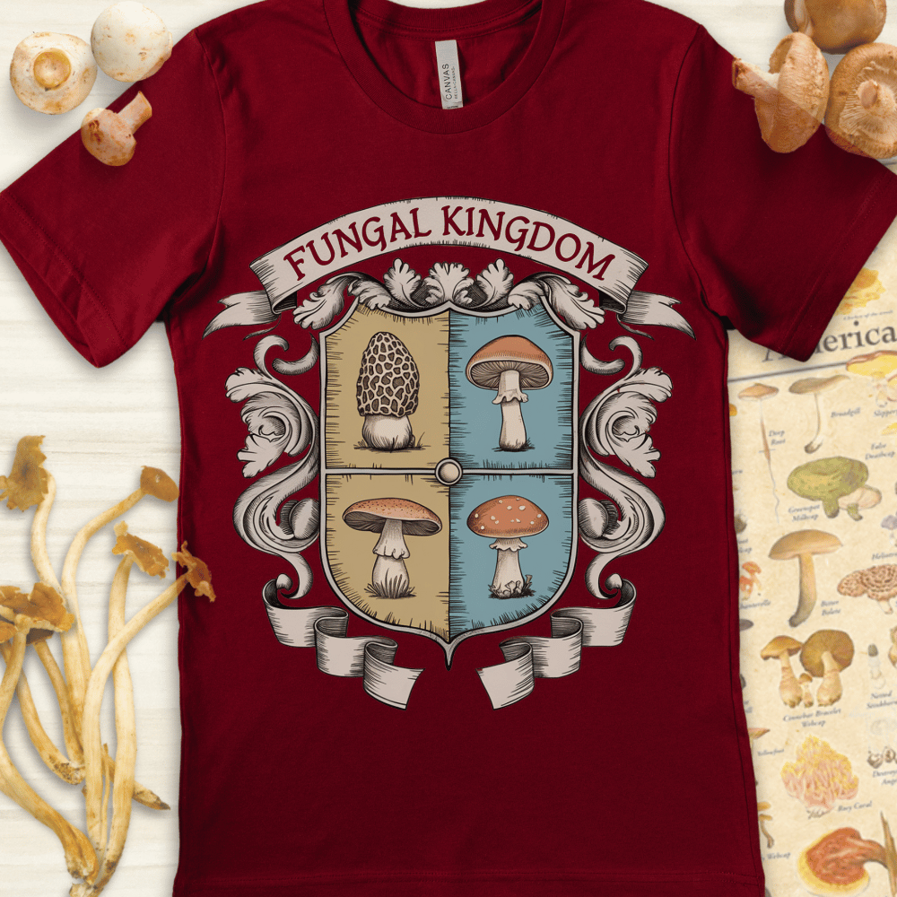 Fungal Kingdom Tee Red