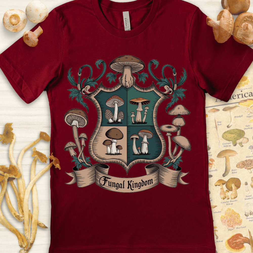 Fungal Kingdom Tee Red