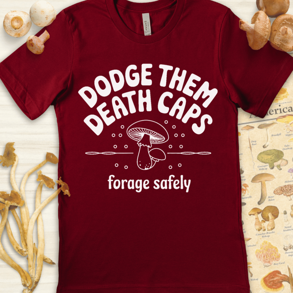 Dodge Death Caps Tee Red