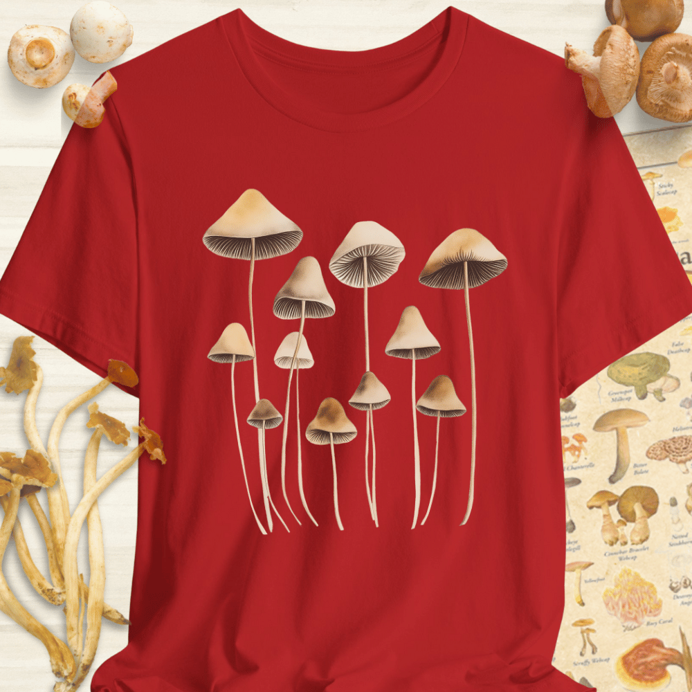 Long Stemmed Tee Red