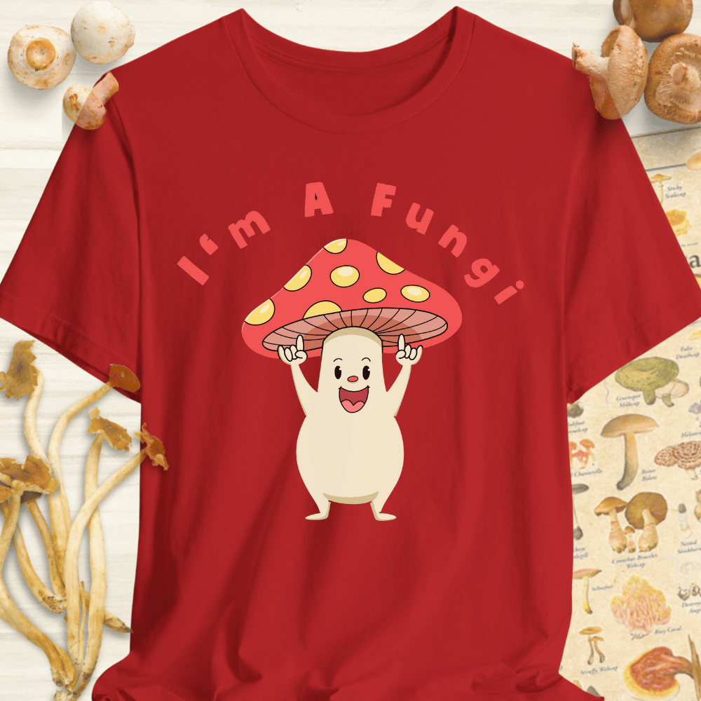 I'm A Fungi Tee Red