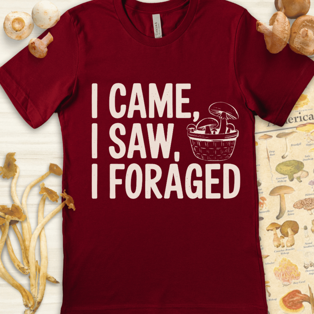 Came Saw Foragaed Tee Red