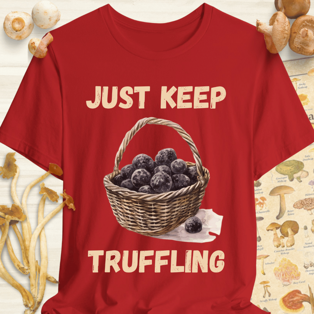 Just Keep Tufflin Tee Red