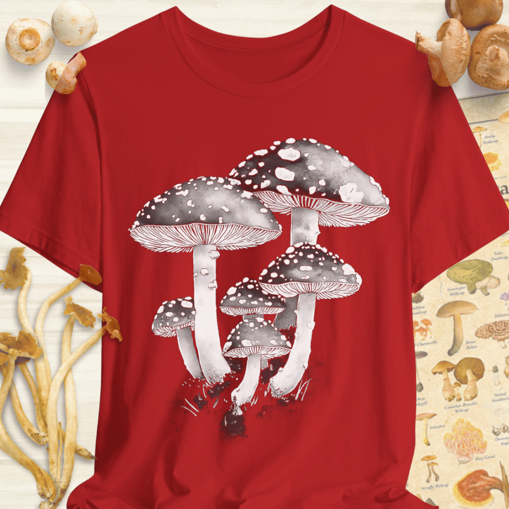 Ink Fungal Essence Tee Red
