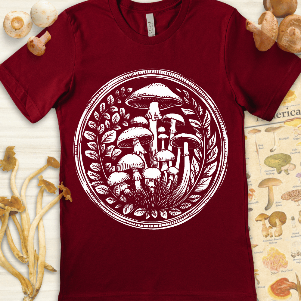 Enchanted Medallion Tee Red