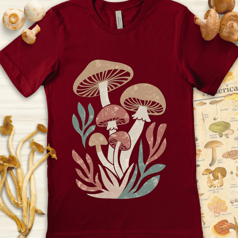 Rust Caps Tee Red