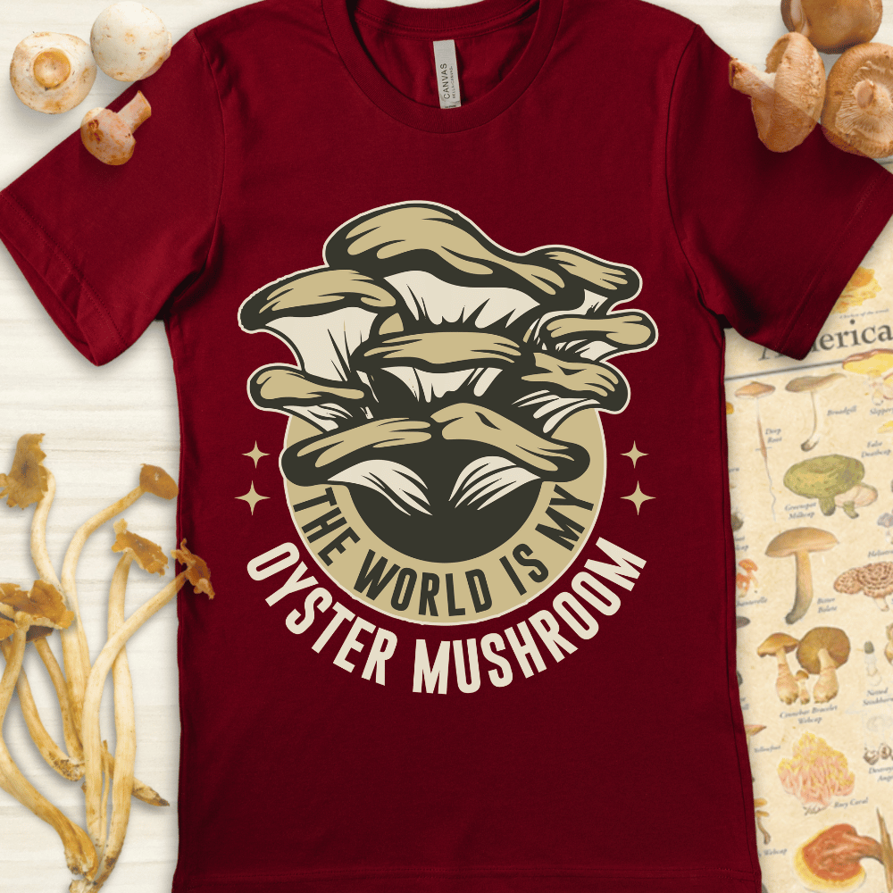 Oyster World Tee Red