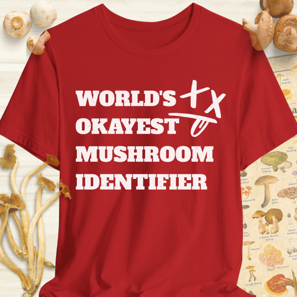 Okayest Identifier Tee Red