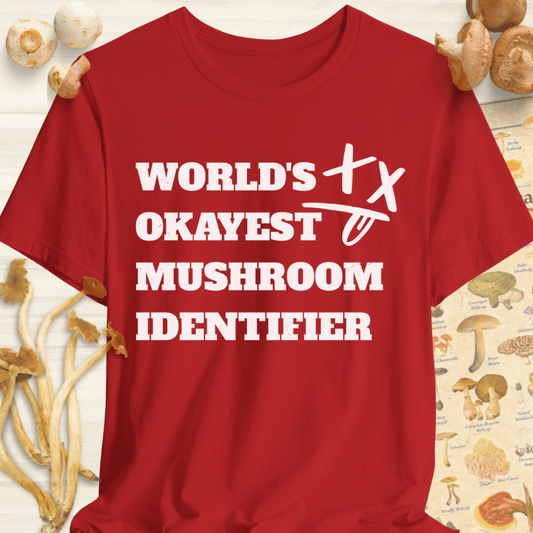 Okayest Identifier Tee Red