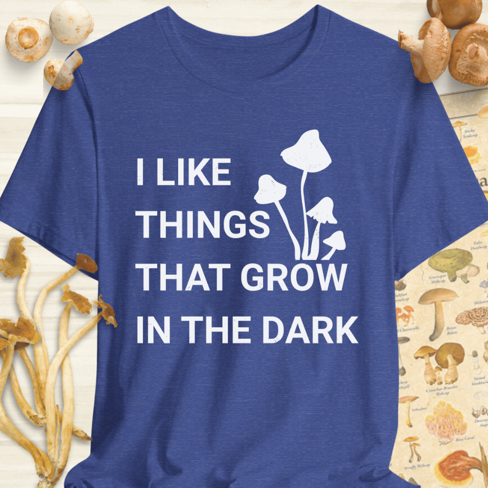 Grow In The Dark Tee Blue