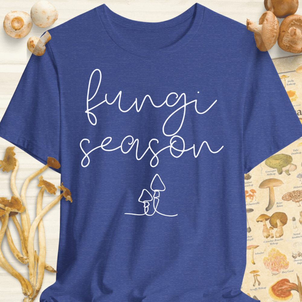 Fungi Season Tee Blue