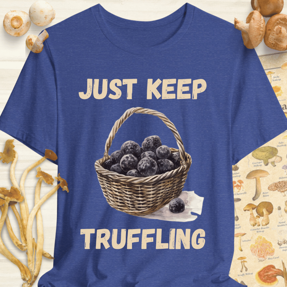 Just Keep Tufflin Tee Blue