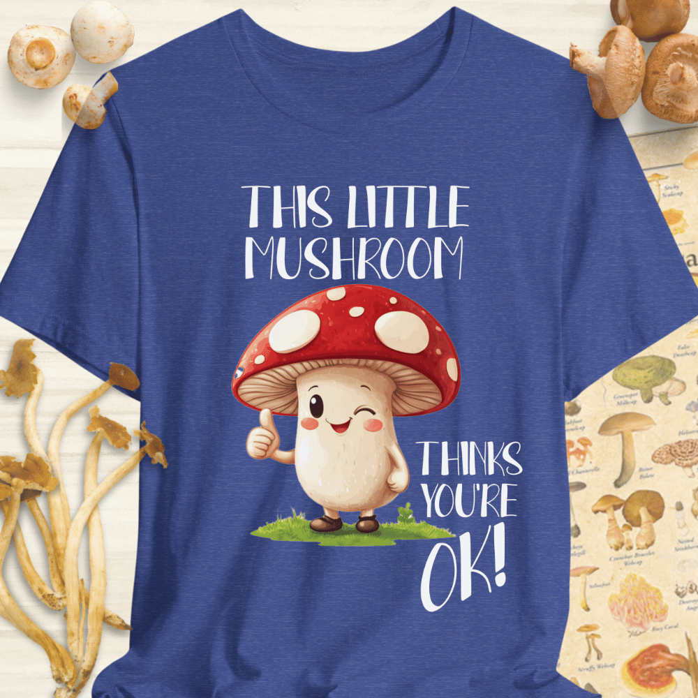 This Little Mushroom 2 Tee Blue