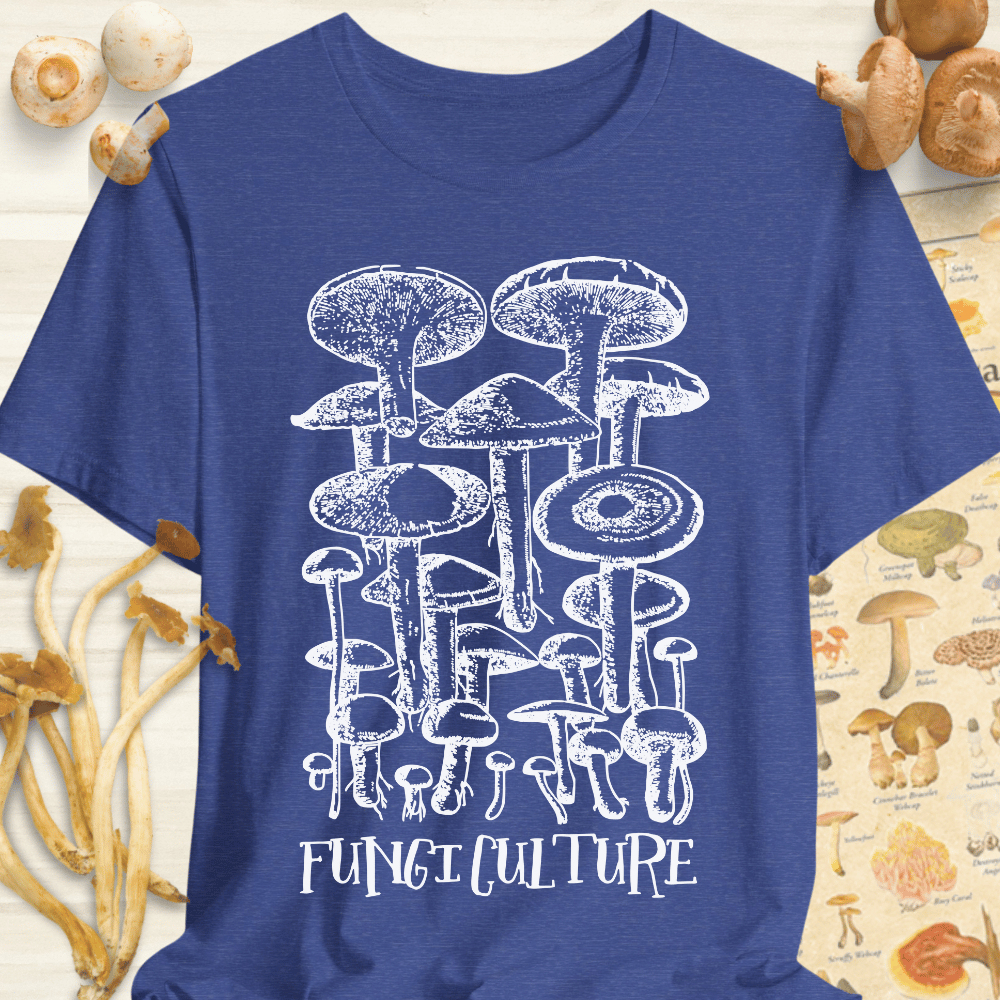 Fungi Culture Tee Blue