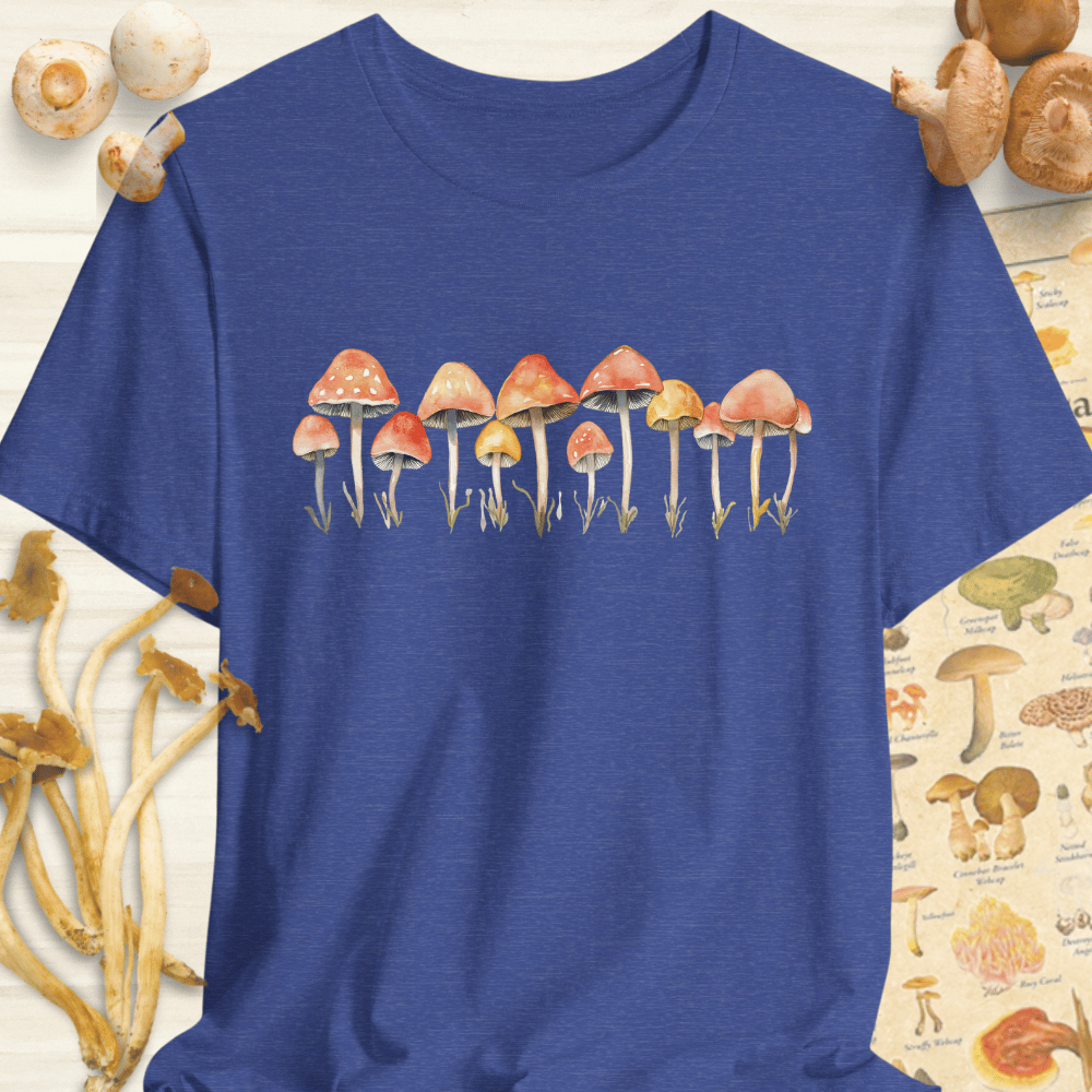 Water Color Garden Tee Blue