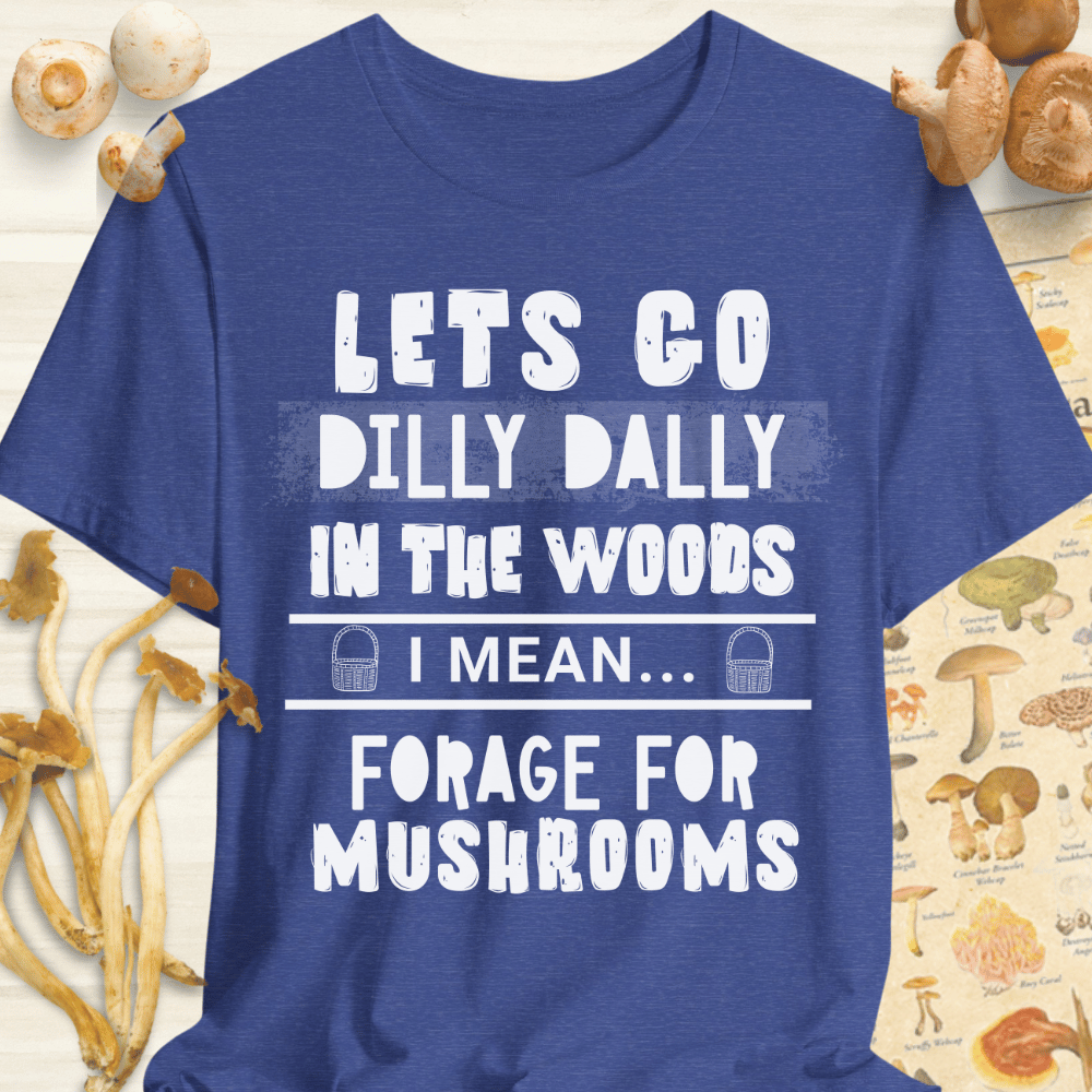 Dilly Dally Foraging Tee Blue