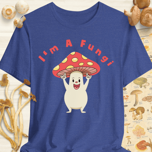 I'm A Fungi Tee Blue