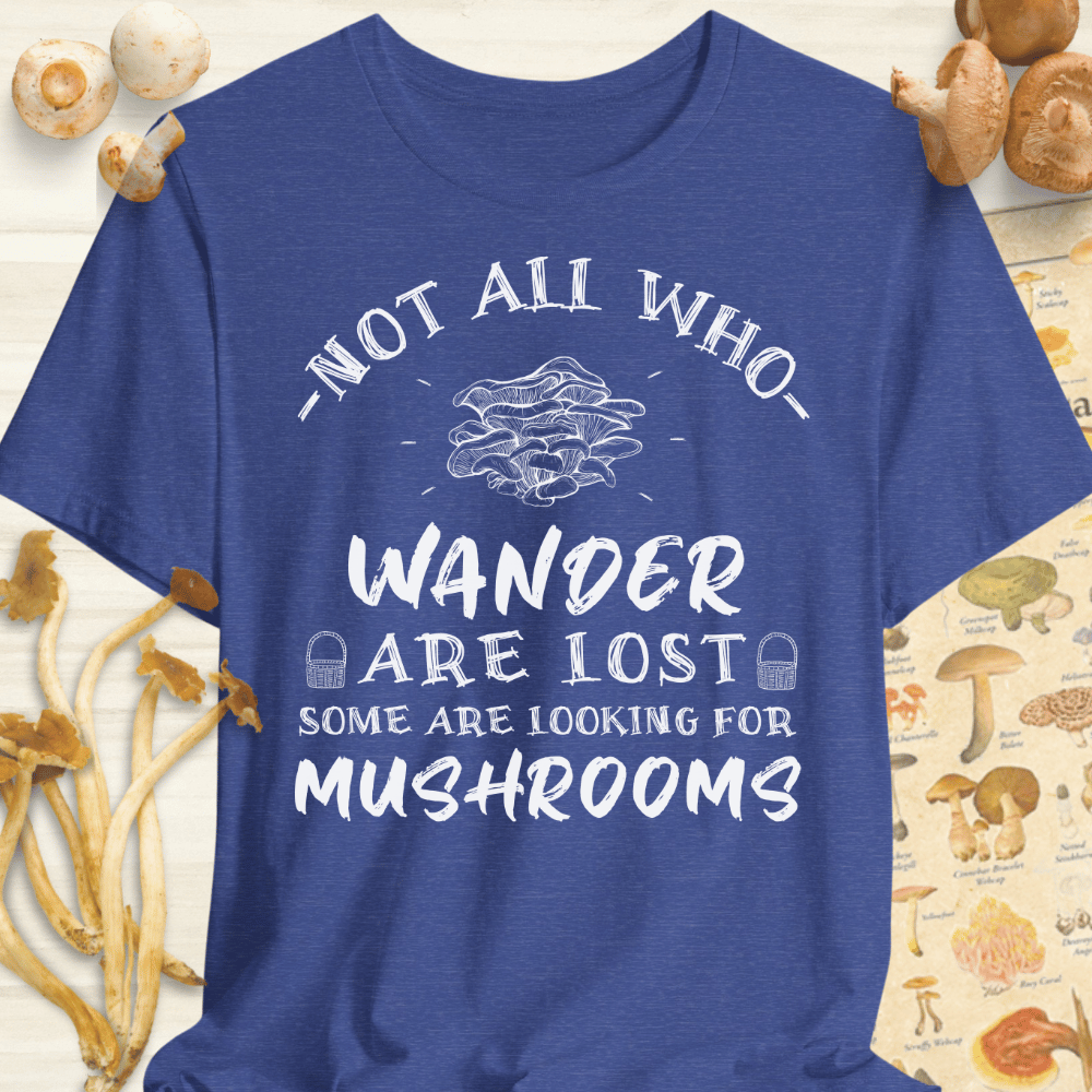 Wander Are Lost Tee Blue