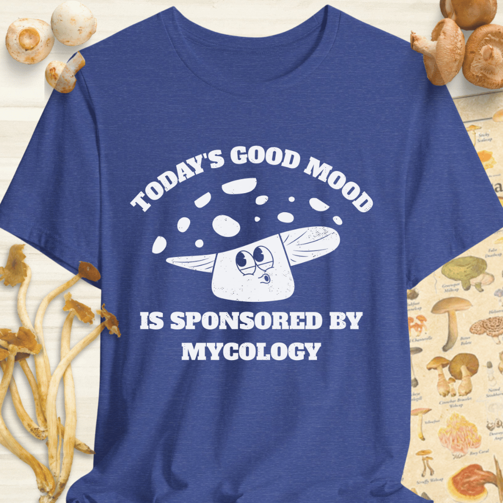 Sponsored Mycology Tee Blue