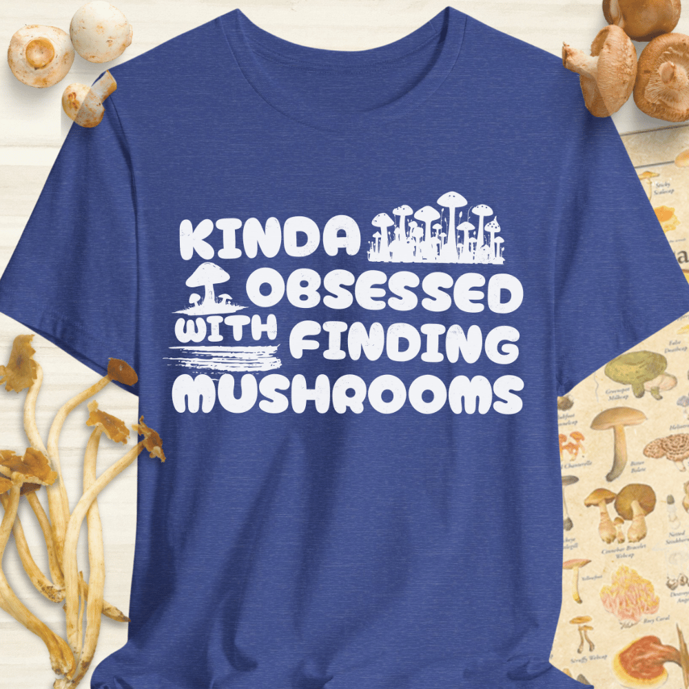 Obsessed Shrooms Tee Blue
