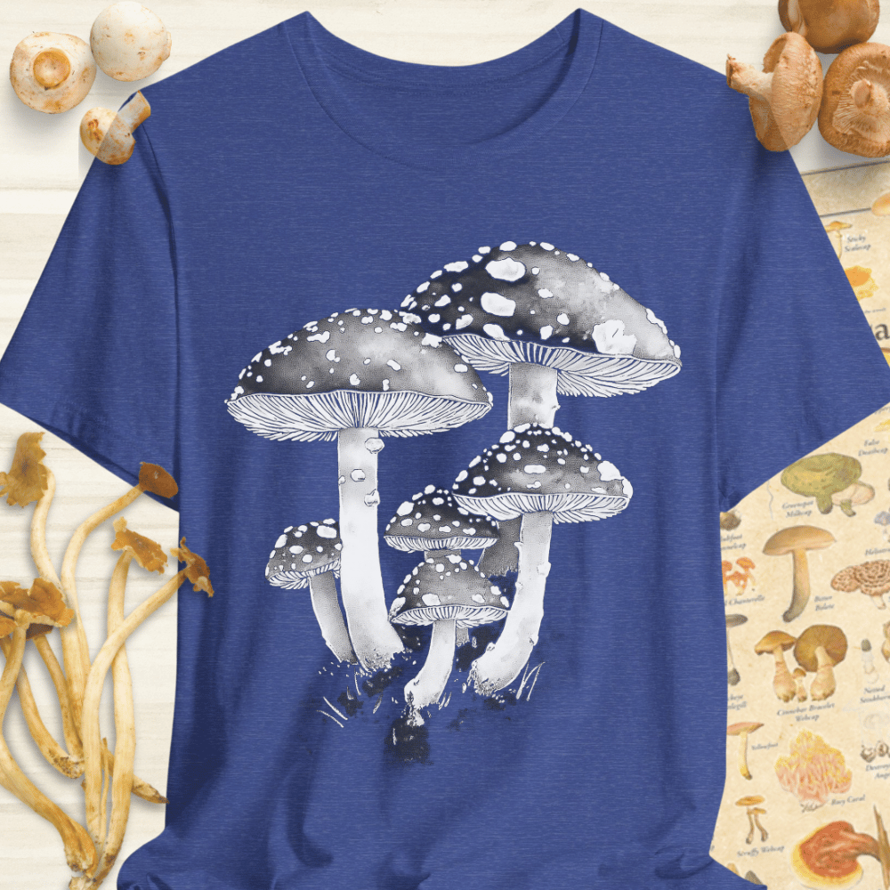 Ink Fungal Essence Tee Blue